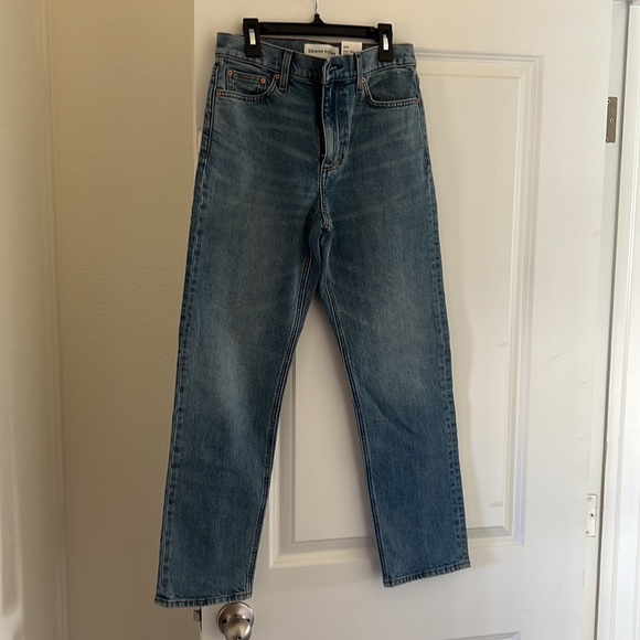 NWT Aritzia Denim Forum The 80s Stovepipe Hi-rise Straight Jean - size 26 - Picture 7 of 10